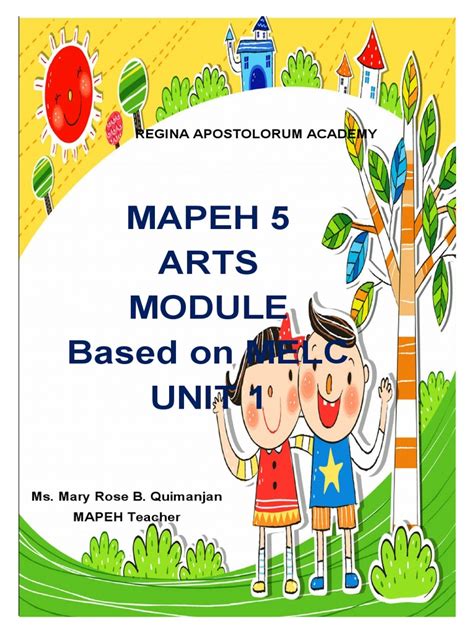 Soft Copy in MAPEH 5 .